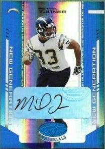 Michael Turner [Mirror Blue Autograph] #189