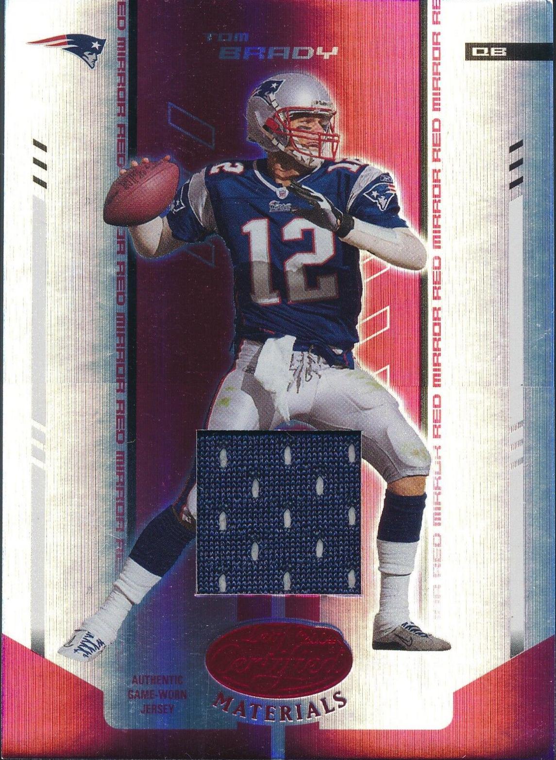 Tom Brady [Materials Mirror Red] #71