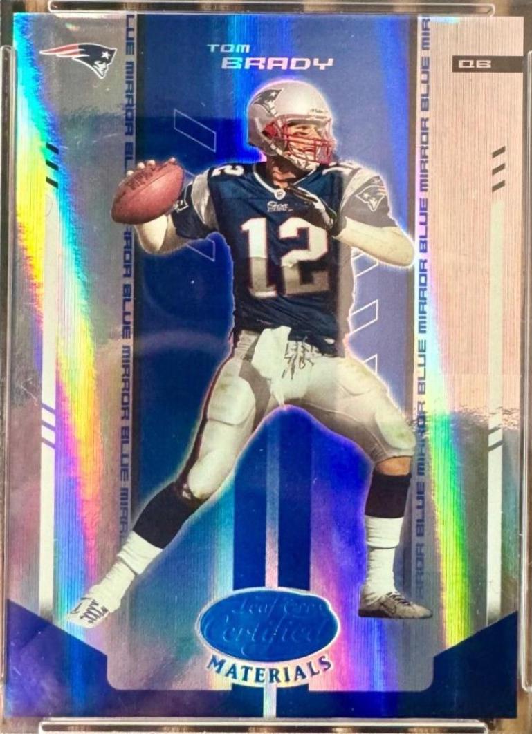 Tom Brady [Mirror Blue] #71
