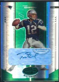 Tom Brady [Mirror Emerald Autograph] #71