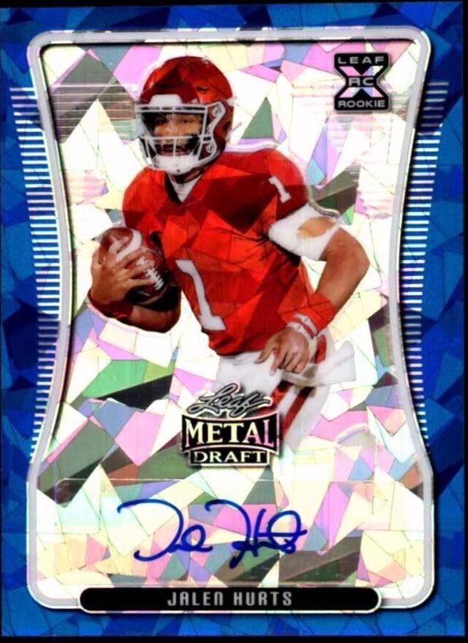 Jalen Hurts [Blue Crystal] #BA-JH1