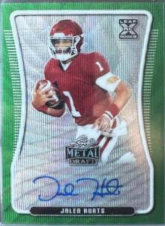 Jalen Hurts [Green Wave] #BA-JH1