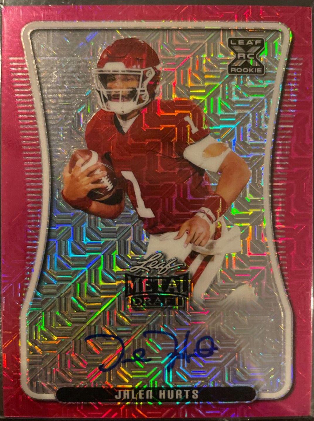 Jalen Hurts [Pink Mojo] #BA-JH1