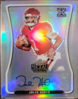 Jalen Hurts [Silver Prismatic] #BA-JH1