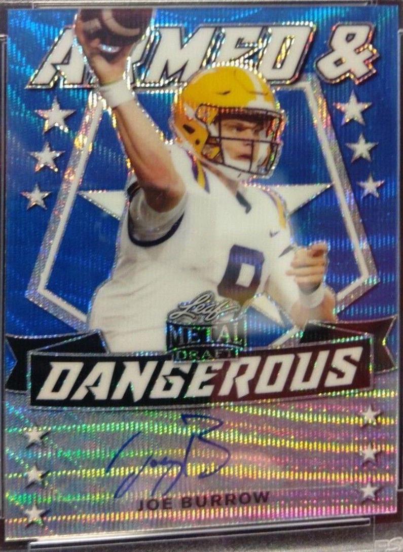 Joe Burrow [Blue Wave] #BA-JB1