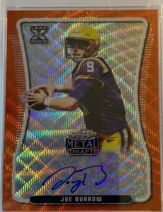 Joe Burrow [Orange Wave] #BA-JB1