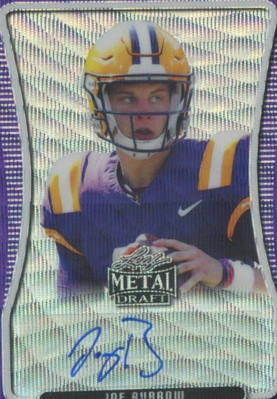 Joe Burrow [Purple Wave] #BA-JB1