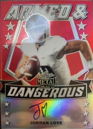 Jordan Love [Red Prismatic] #BA-JL1