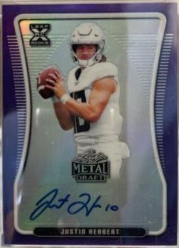 Justin Herbert [Purple Prismatic] #BA-JH2