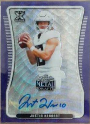 Justin Herbert [Purple Wave] #BA-JH2