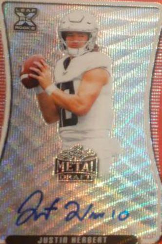 Justin Herbert [Red Wave] #BA-JH2