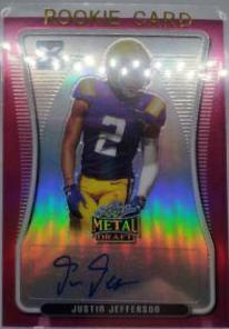 Justin Jefferson [Pink Prismatic] #BA-JJ3