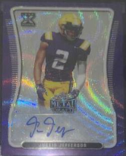Justin Jefferson [Purple Wave] #BA-JJ3