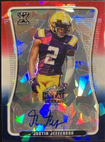 Justin Jefferson [Red, White, Blue Mojo] #BA-JJ3