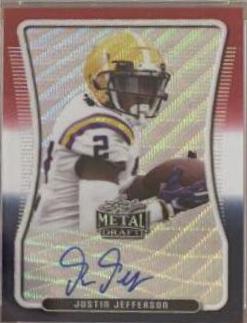 Justin Jefferson [Red, White, Blue Wave] #BA-JJ3