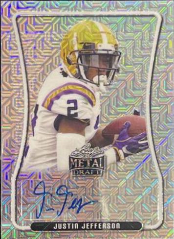 Justin Jefferson [Silver Mojo] #BA-JJ3
