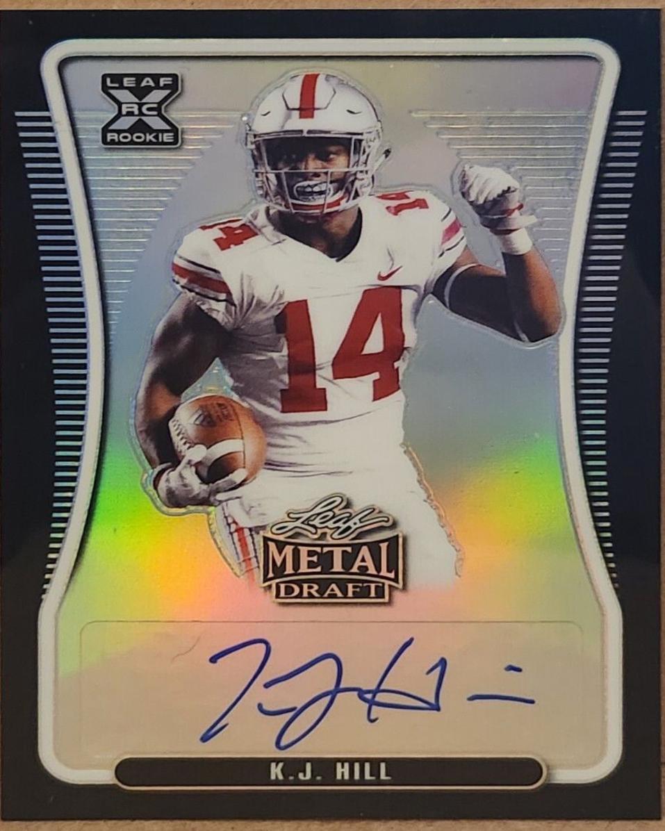 K.J. Hill [Black Prismatic] #BA-KJH