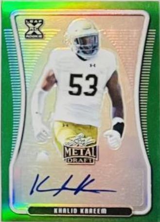 Khalid Kareem [Green Prismatic] #BA-KK1