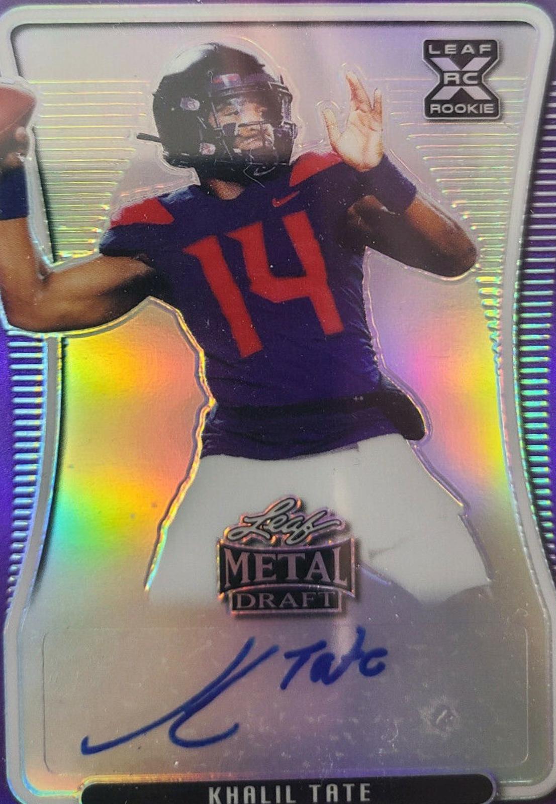 Khalil Tate [Purple Prismatic] #BA-KT1