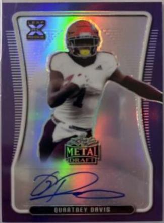 Quartney Davis [Purple Prismatic] #BA-QD1