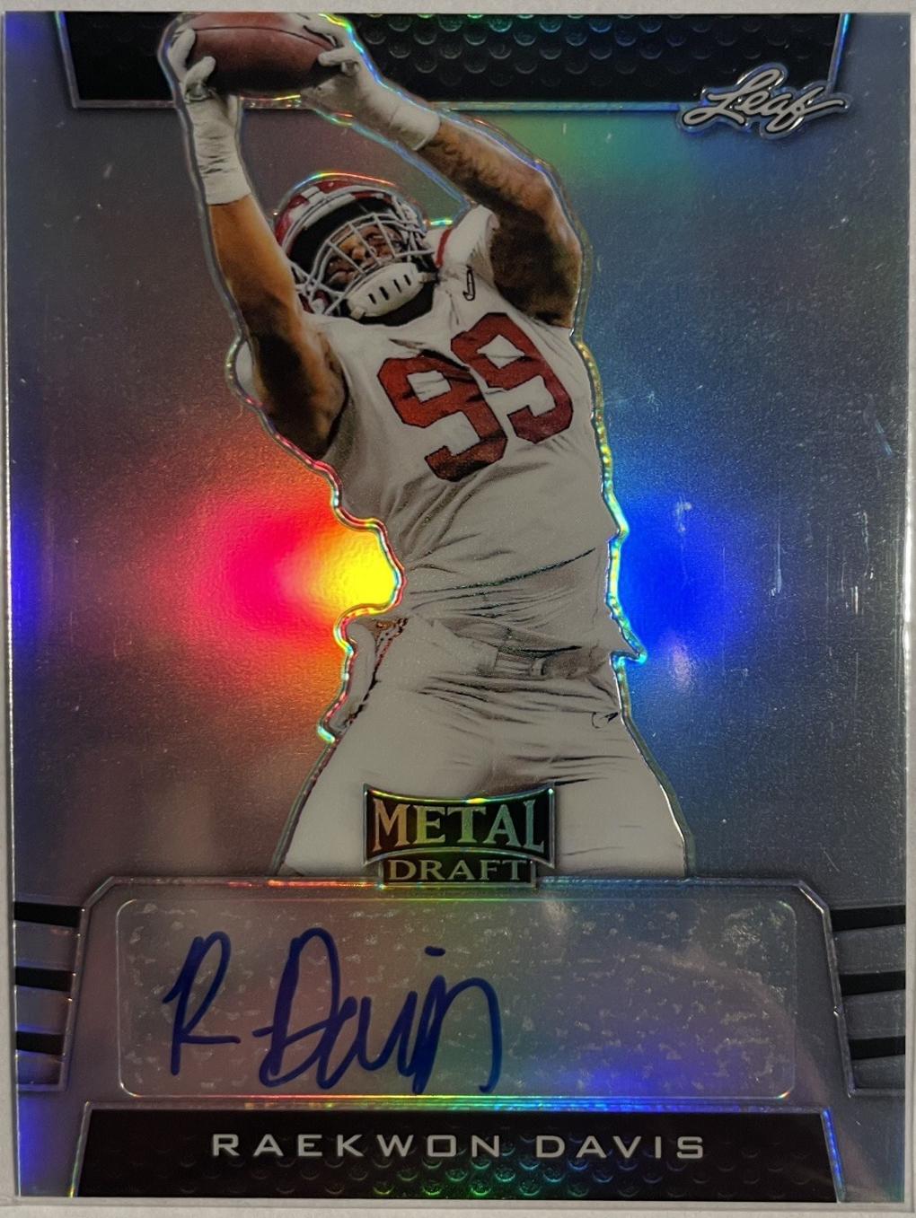 Raekwon Davis [Silver Prismatic] #BA-RD1