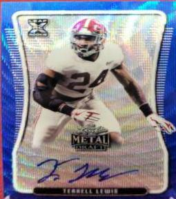 Terrell Lewis [Blue Prismatic] #BA-TL1