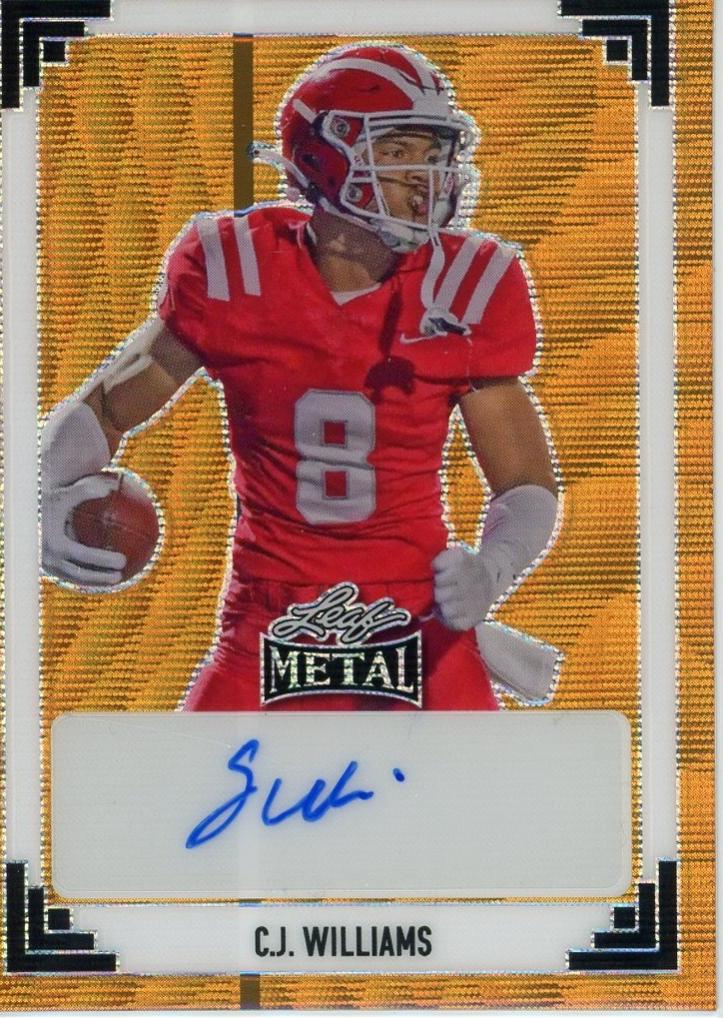 C.J. Williams [Gold Wave] #91A-CJW