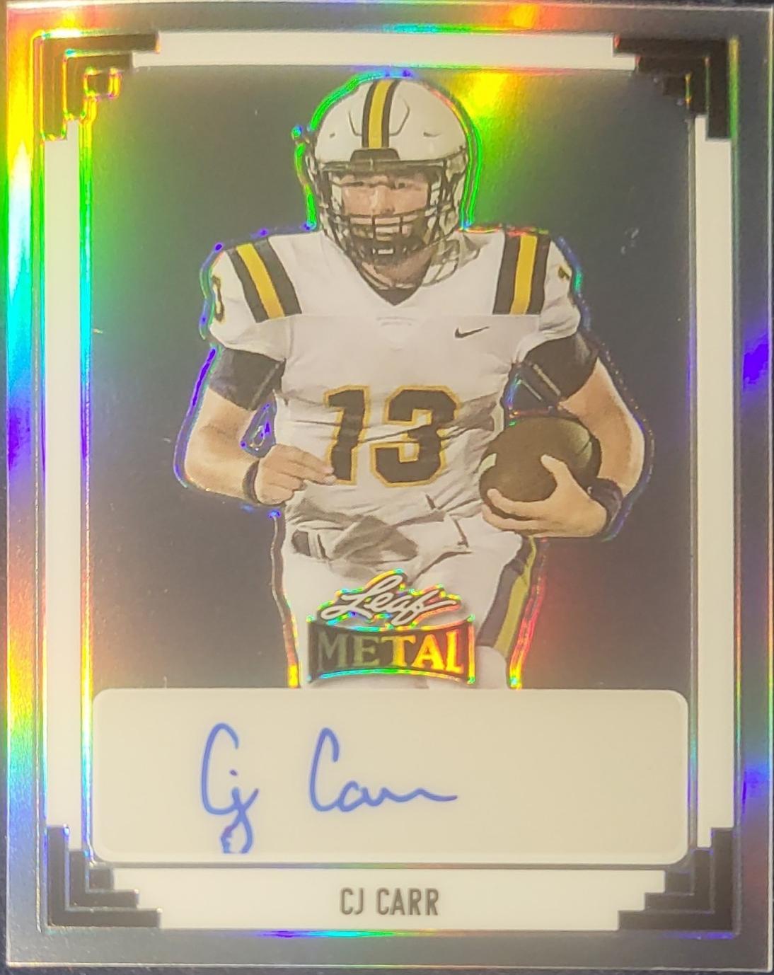 CJ Carr [Silver Prismatic] #91A-CJC