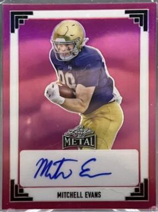 Mitchell Evans [Pink Prismatic] #91A-ME1