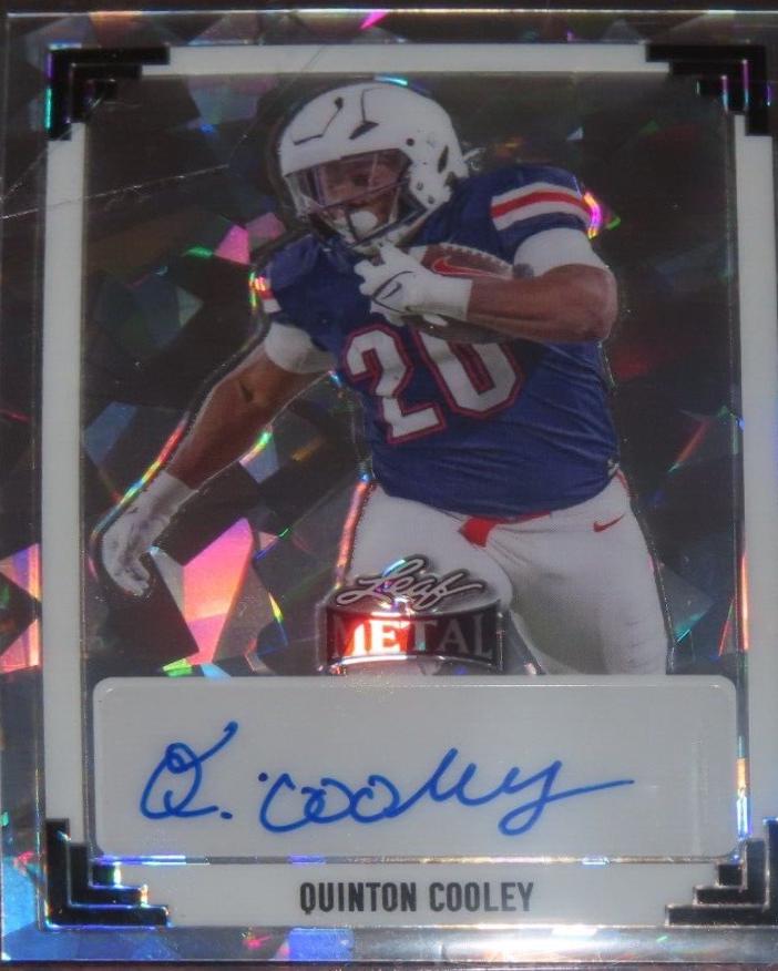Quinton Cooley [Silver Crystal] #91A-QC1