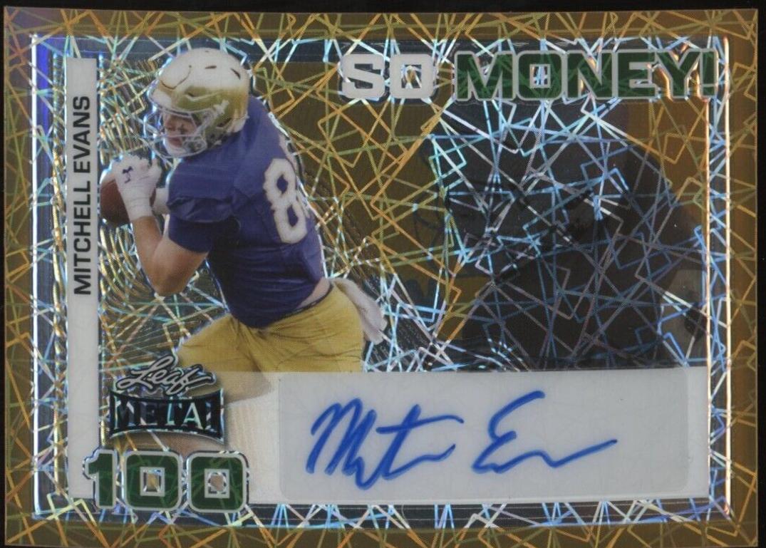 Mitchell Evans [Gold Laser] #SM-ME1