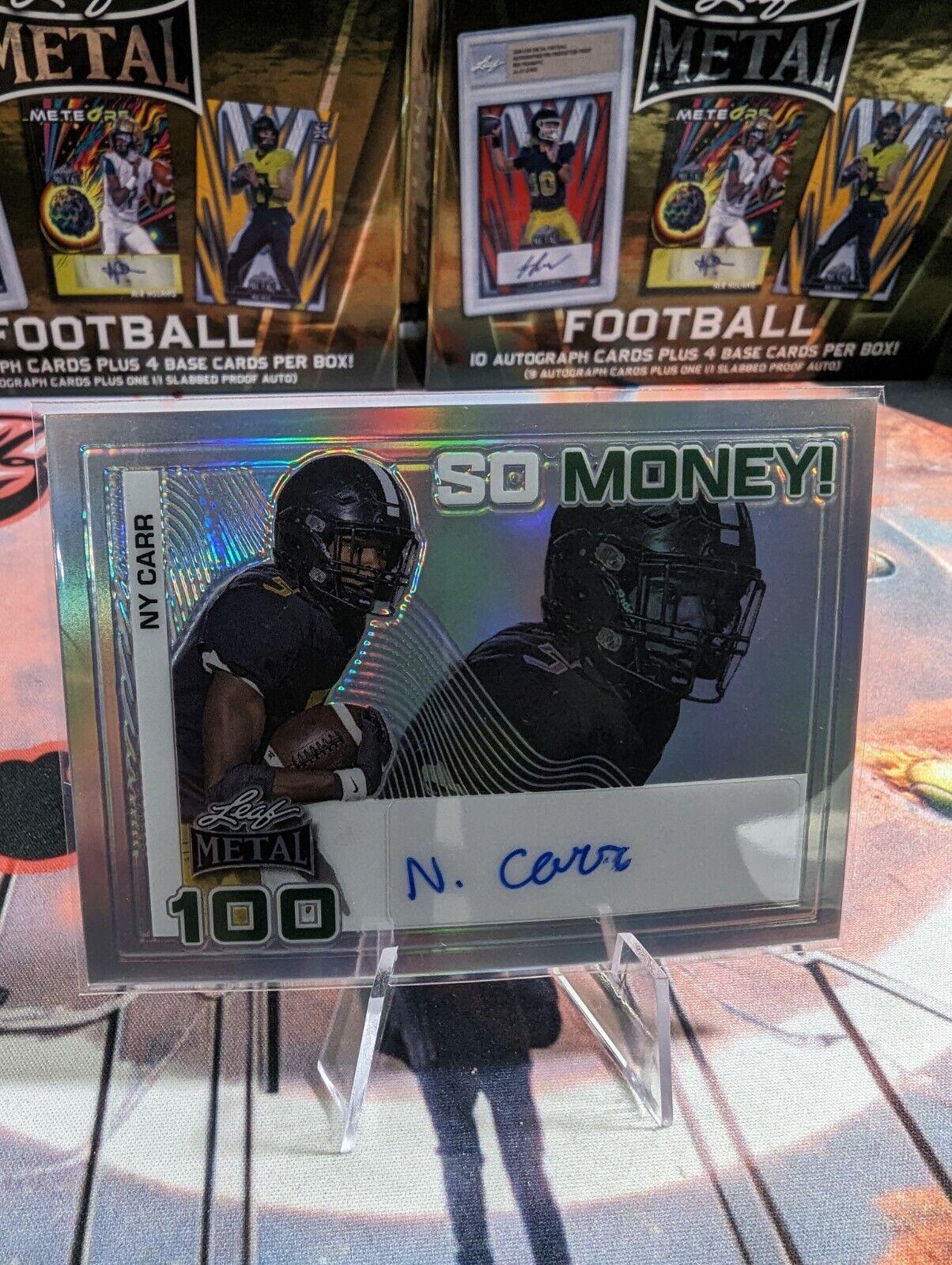 Ny Carr [Silver Prismatic] #SM-NC1