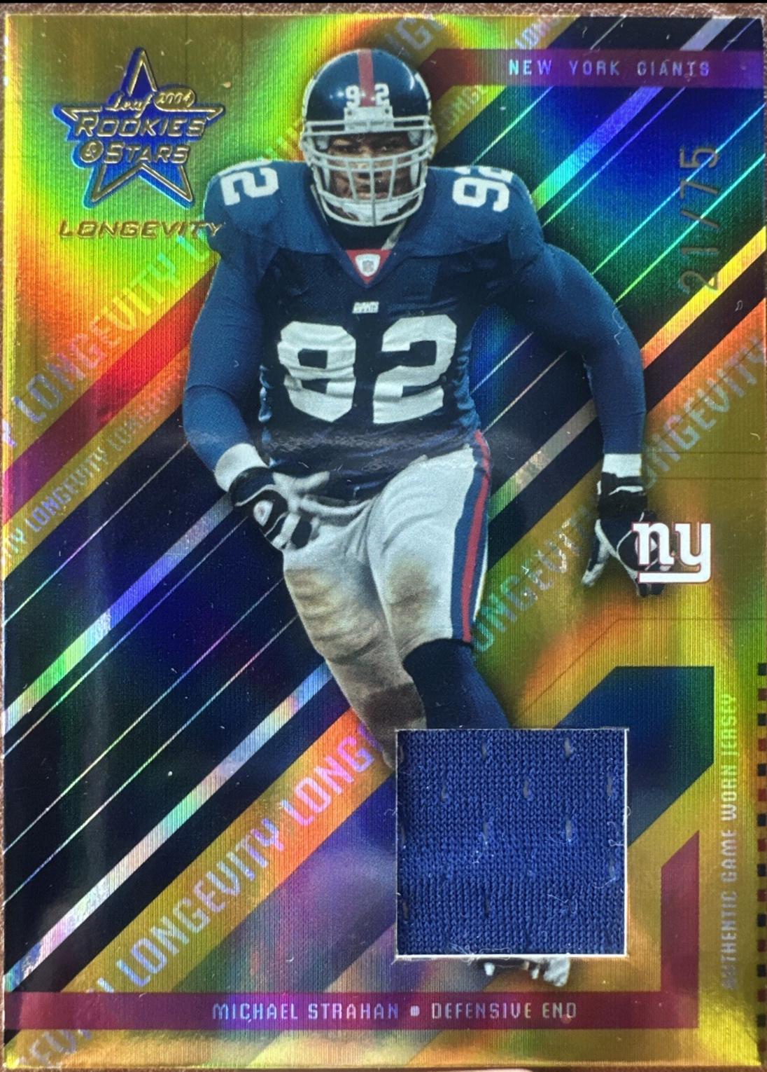 Michael Strahan [Materials Gold] #61