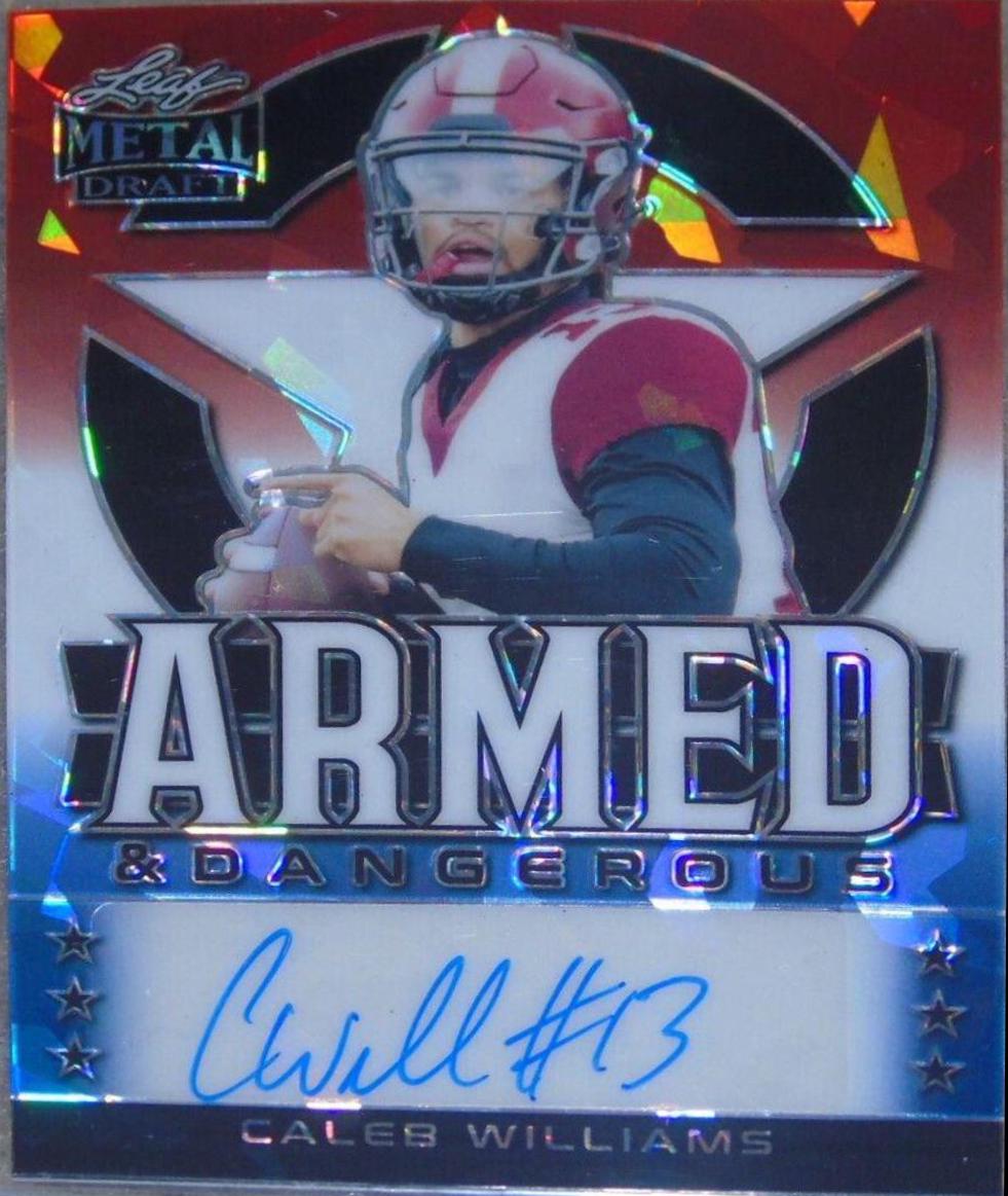 Caleb Williams [Red White Blue Crystal] #B-CW1