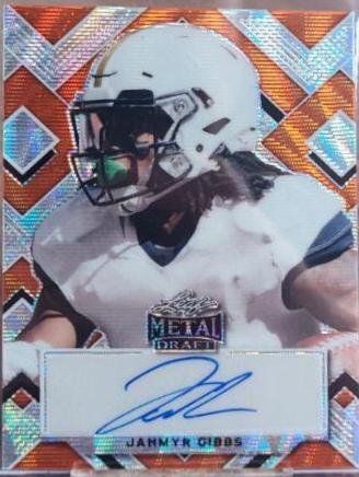 Jahmyr Gibbs [Orange Wave] #B-JG1