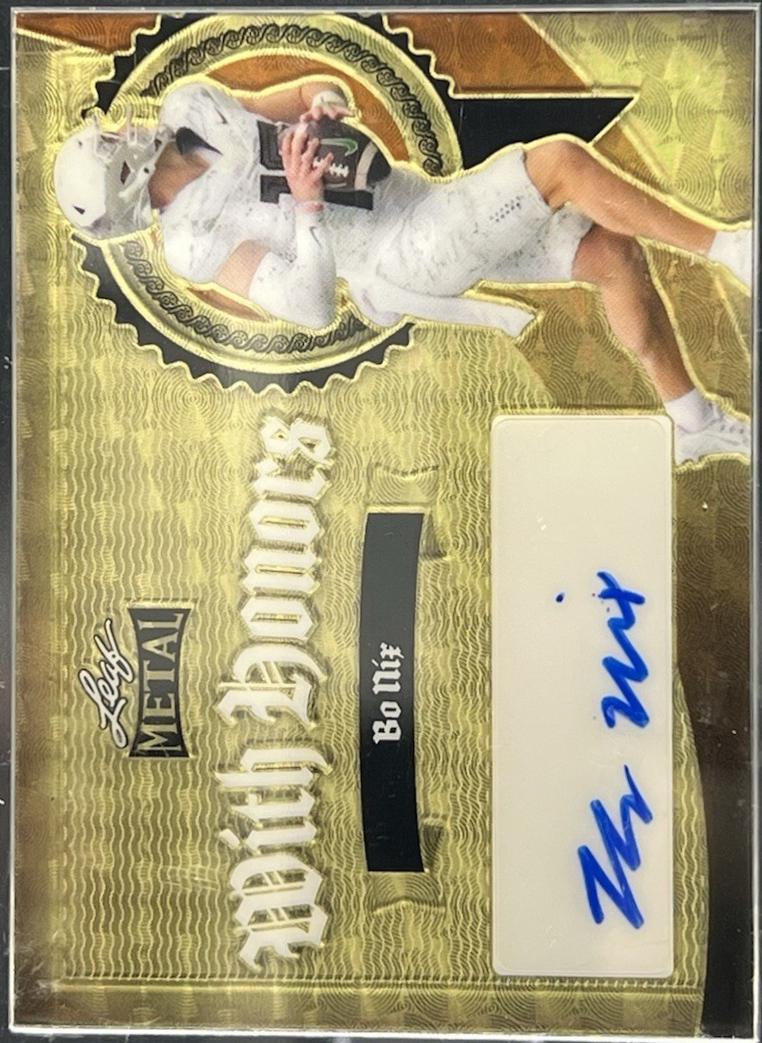 Bo Nix [Gold Prismatic] #WH-BN1