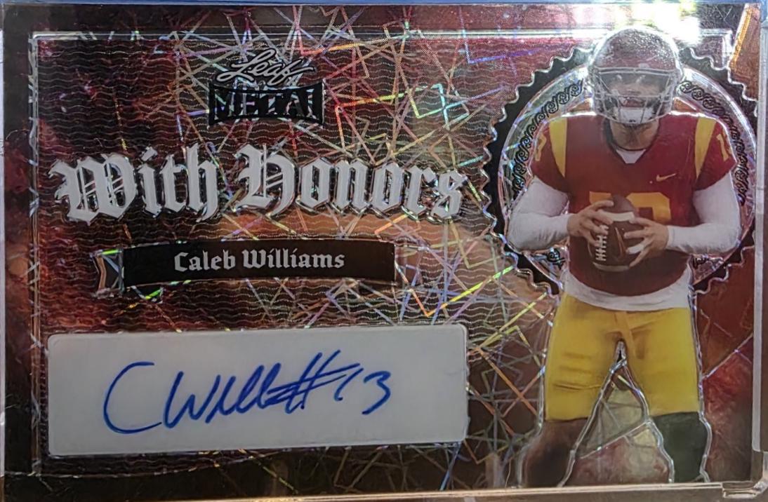 Caleb Williams [Galaxy Laser] #WH-CW1