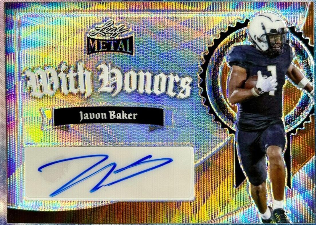 Javon Baker [Silver Wave] #WH-JB1