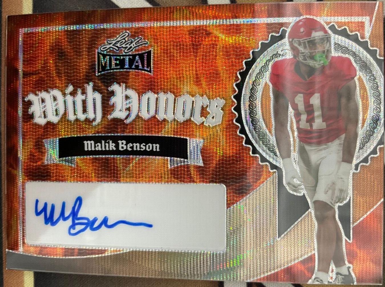 Malik Benson [Fire Wave] #WH-MB1