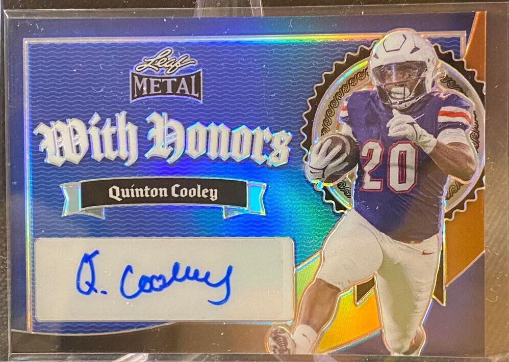 Quinton Cooley [Blue Prismatic] #WH-QC1