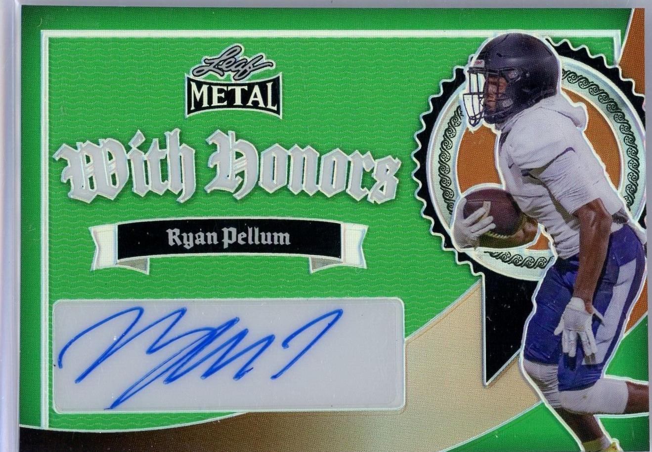 Ryan Pellum [Green Prismatic] #WH-RP1