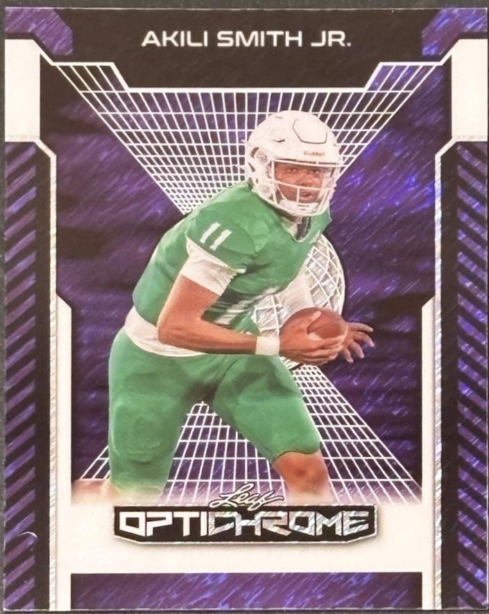 Akili Smith Jr. [Purple Prismatic] #3