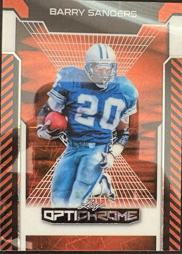 Barry Sanders [Orange Lazer] #14