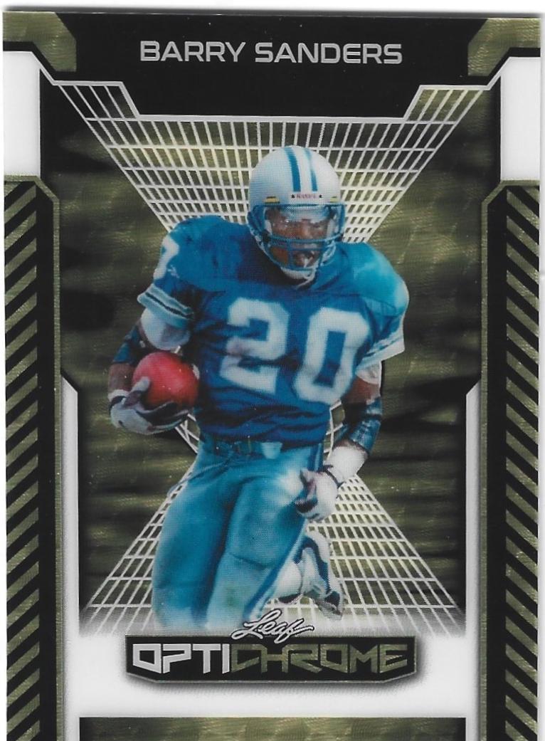 Barry Sanders [Super Prismatic Gold] #14