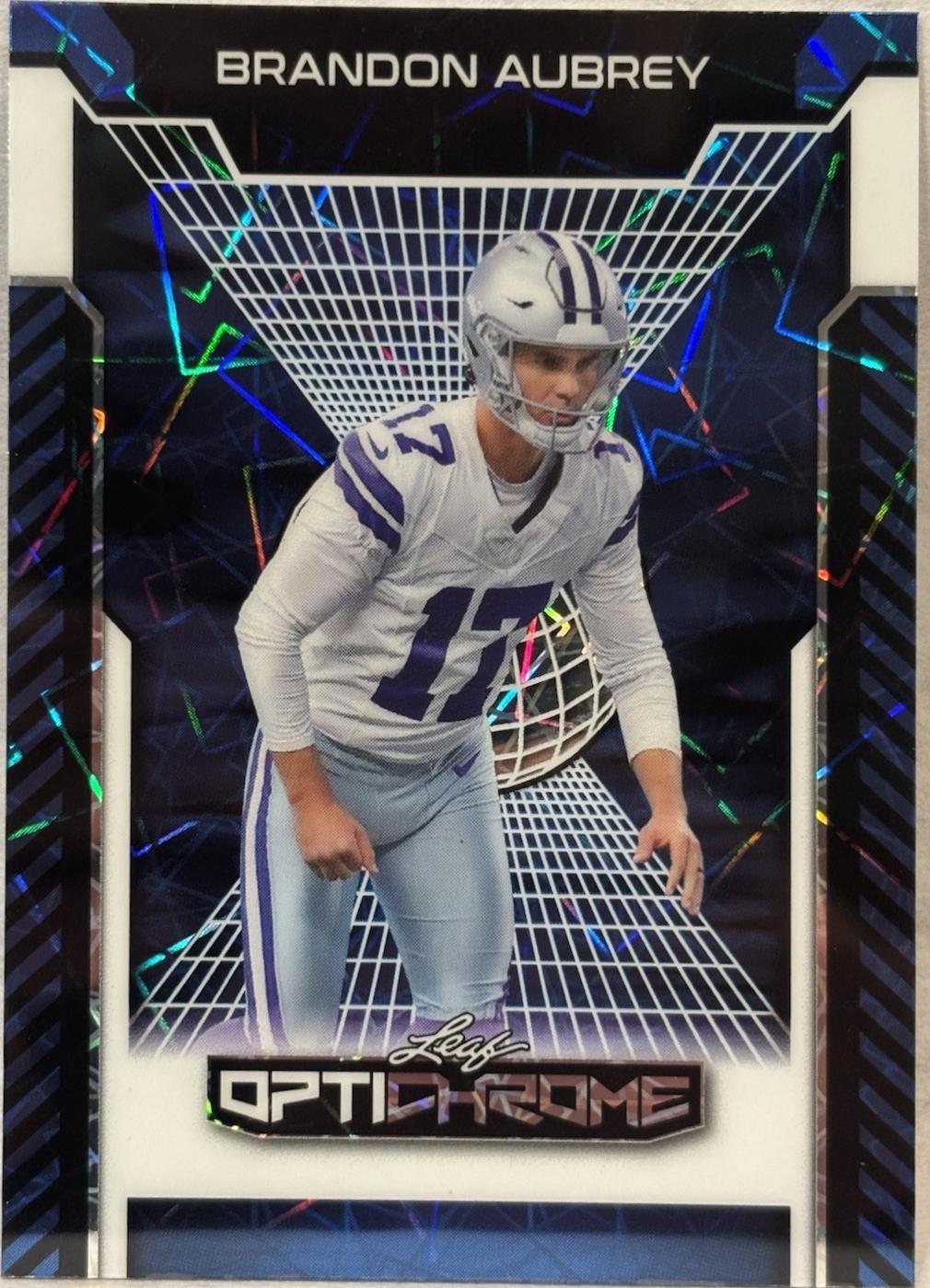 Brandon Aubrey [Purple Lazer] #28