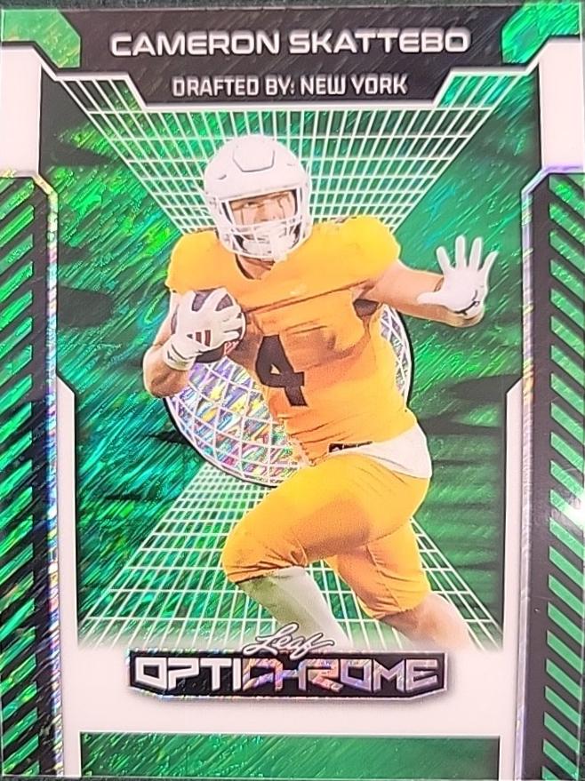 Cameron Skattebo [Green Shimmer] #45