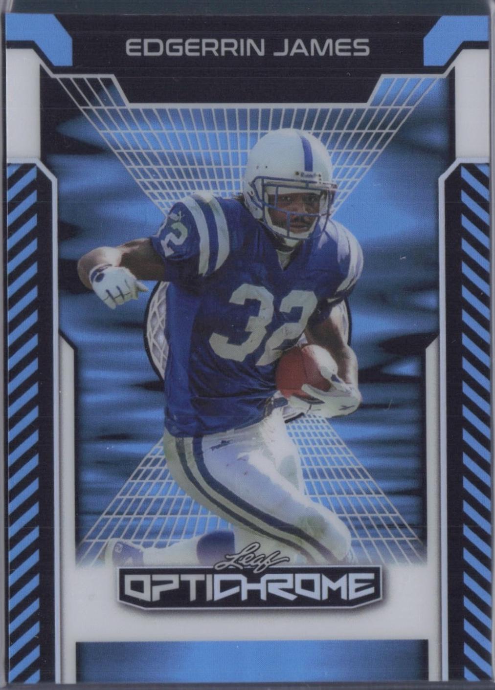 Edgerrin James [Blue Prismatic] #85