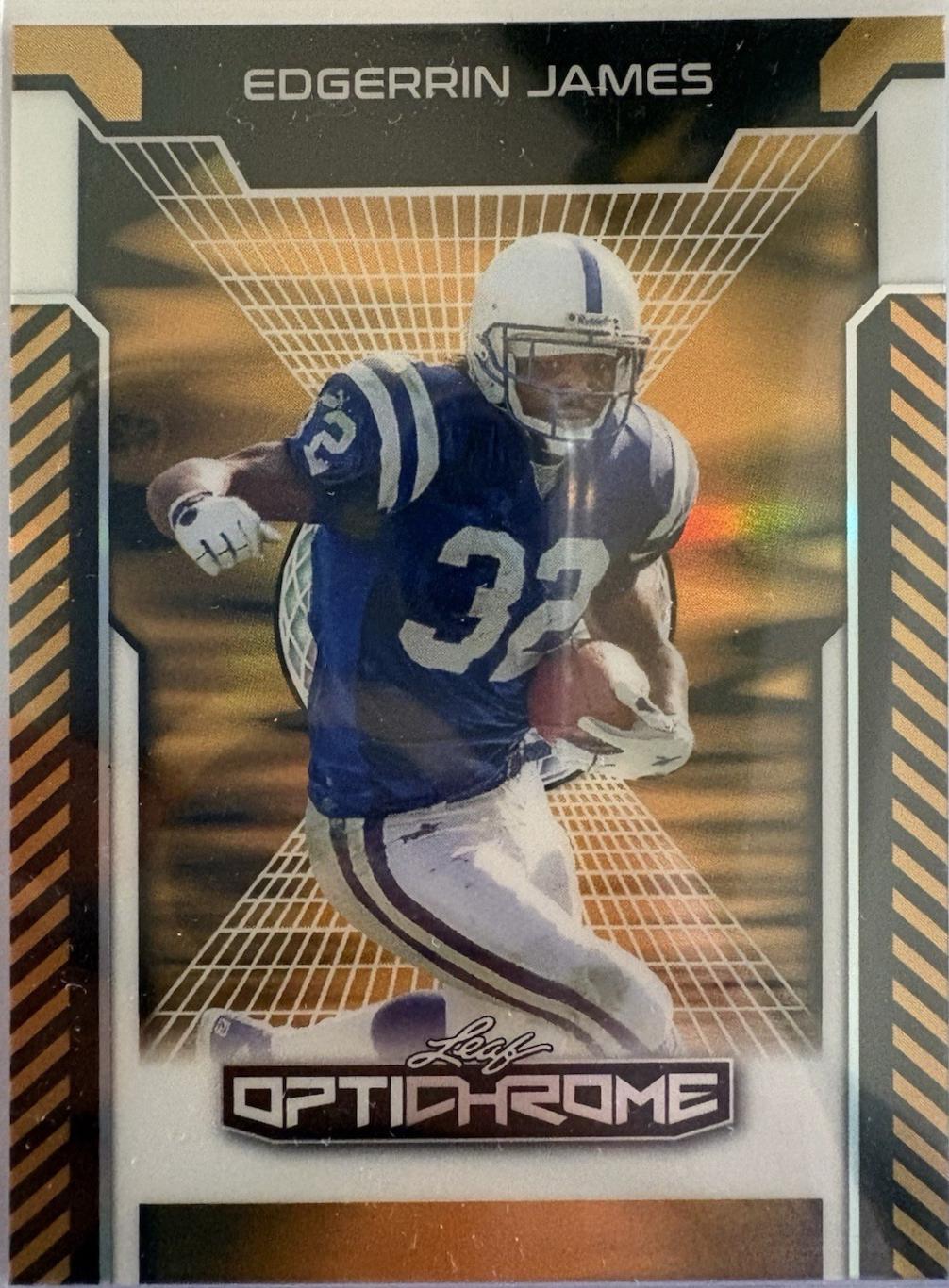 Edgerrin James [Gold Prismatic] #85