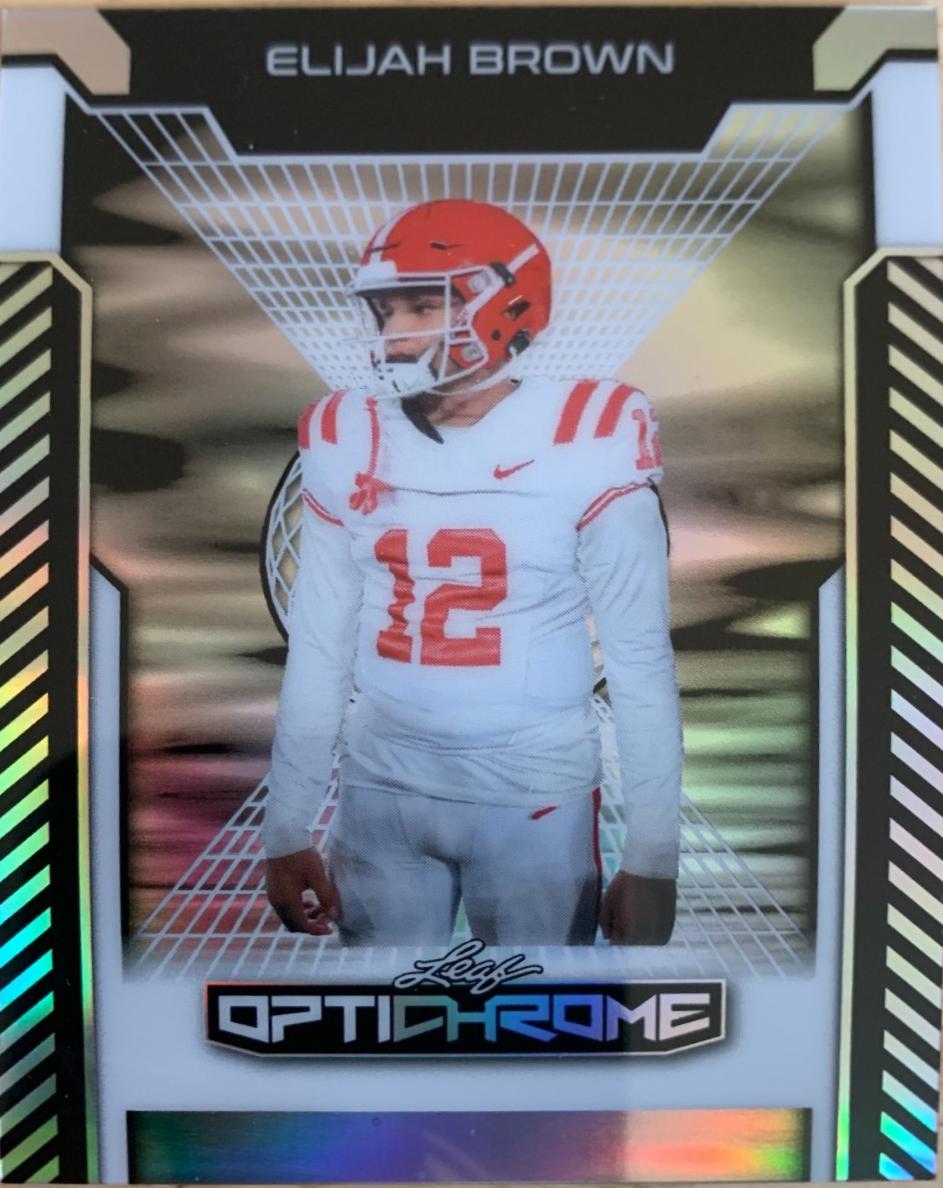 Elijah Brown [Silver Prismatic] #87