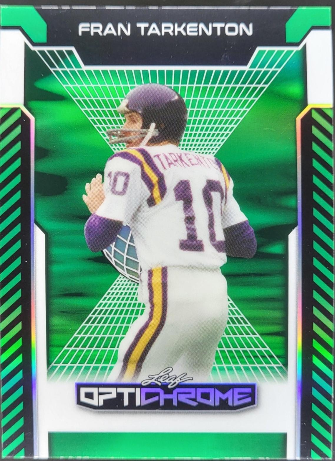 Fran Tarkenton [Green Prismatic] #97